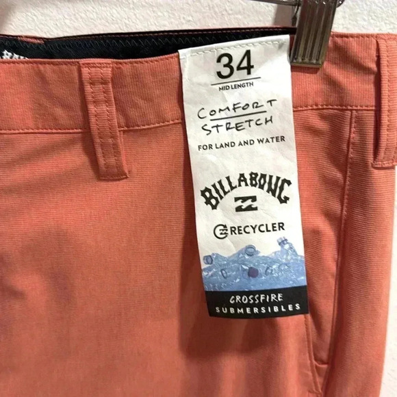 Billabong Crossfire Mid - Poppy - Size 34 - Picture 4 of 5